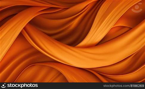 Orange fabric cloth texture for background, crumpled cotton. Generative AI.. Orange fabric cloth texture for background, crumpled cotton. Generative AI