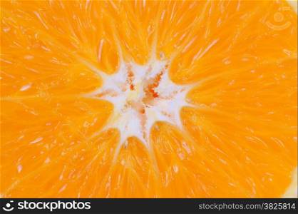 Orange fruit slice for nature background