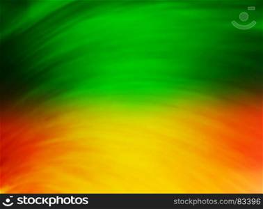Orange green vivid blur abstraction