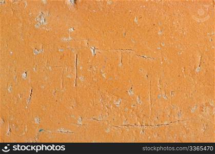 Orange grunge and cracked clay texture.