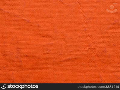 Orange handmade paper pattern texture background