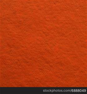 Orange handmade paper pattern texture background