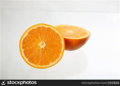 orange isolated in white background