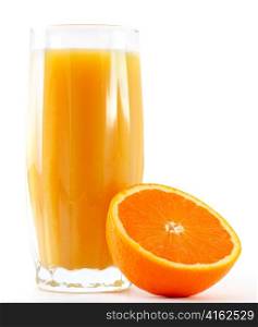 orange juice and orange
