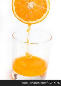 Orange Juice Drink Meaning Citrus Fruit And Ripe