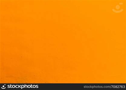 Orange Painted Wall, Concrete wall in orange yellow color paint