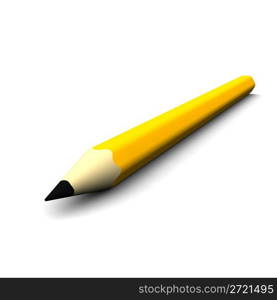 Orange pencil