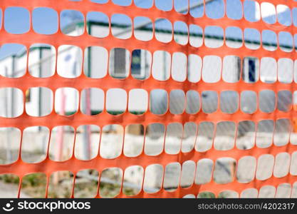 Orange Plastic Fence