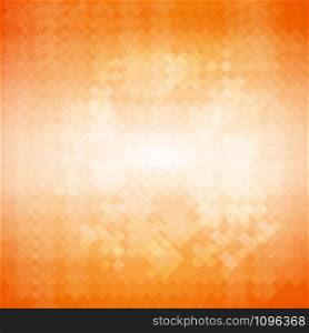 Orange Polygonal Background. Rumpled Square Pattern. Low Poly Texture. Abstract Mosaic Modern Design. Origami Style.. Orange Polygonal Background. Rumpled Square Pattern. Low Poly Texture. Abstract Mosaic Modern Design.