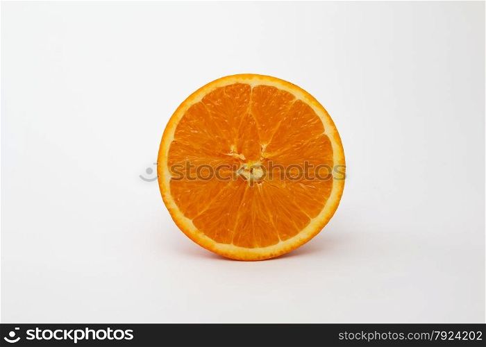 Orange Portion with Clipping Path