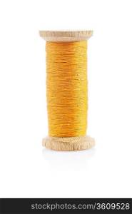orange sewing thread