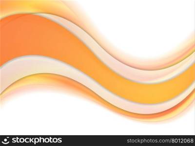 Orange shiny waves corporate background. Orange shiny waves corporate illustration