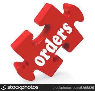 . Orders Meaning Sales Purchases And Buying From Customers