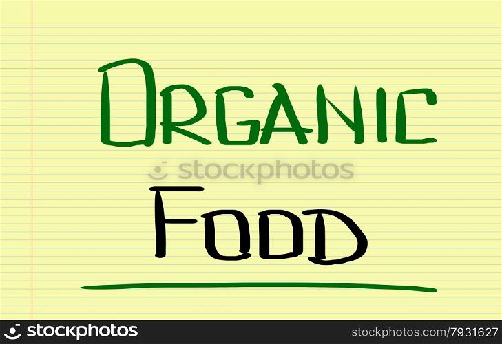 Organic Food Concept