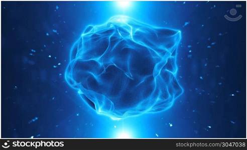 Organic Plasma Sphere Background Loop
