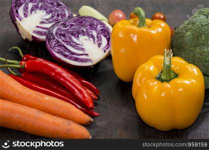 Organic vegetables.food background