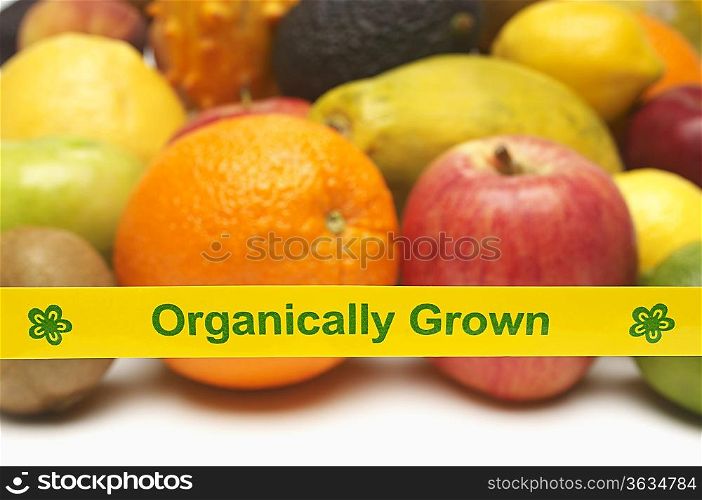 Organically grown fruits