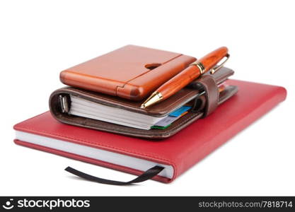 organizer pen and diary