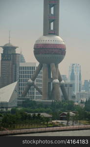 Oriental Pearl Tower, Pudong, Shanghai, China