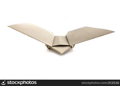 Origami bird by recycle papercraft