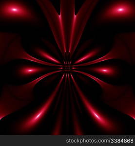 original abstract design on a black background