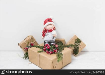 ornament doll present boxes
