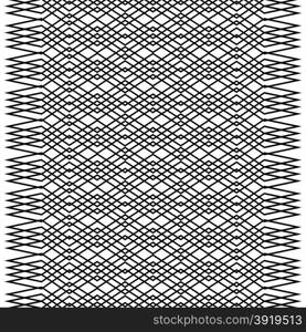 Ornamental Texture on White Background. Abstract Geometric Pattern. Ornamental Background