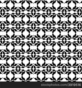 Ornamental Texture on White Background. Abstract Geometric Pattern. Ornamental Texture