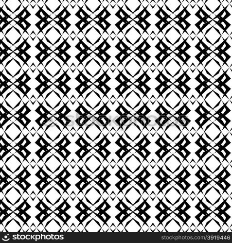 Ornamental Texture . Ornamental Texture on White Background. Abstract Geometric Pattern
