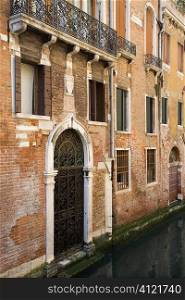 Ornate Facade of Venetian Home