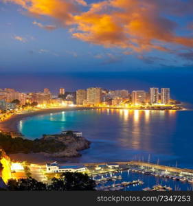 Oropesa de Mar beach La Concha sunset playa in Castellon Spain