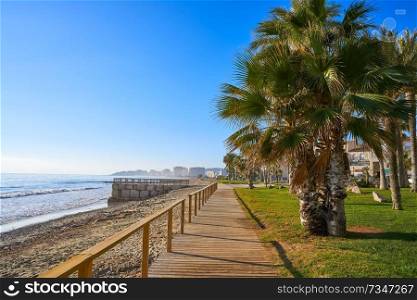 Oropesa de Mar beach park in Castellon of Spain