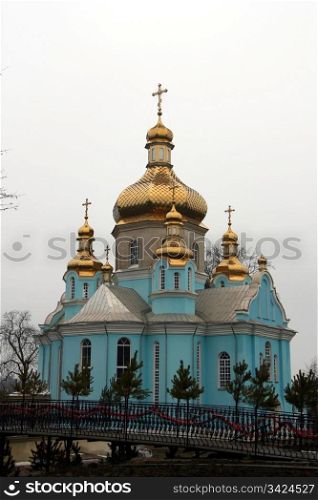 Orthodoxy monastery in Ukraine