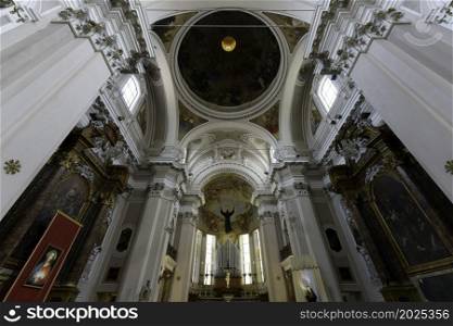 Osimo, Ancona province, Marche, Italy: San Giuseppe da Copertino, basilica interior