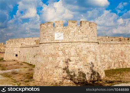 Othello Venethian castle tower and walls, Famagusta, North Cyprus