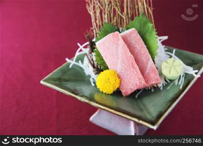 Otoro Tuna sushi