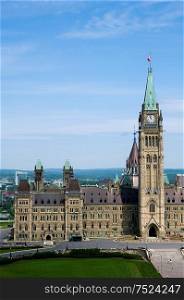 Ottawa&acute;s Parliament Hill, Canada.
