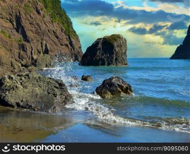 Otter Point at Gold Beach, Oregon