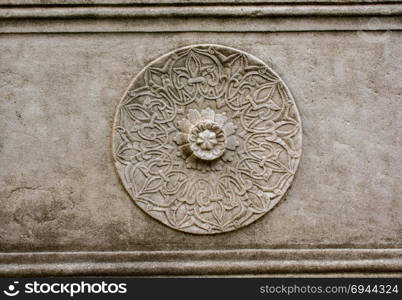 Ottoman marble carving art in detail