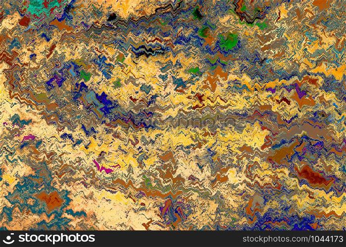 Ottoman Turkish marbling art patterns as abstract colorful background