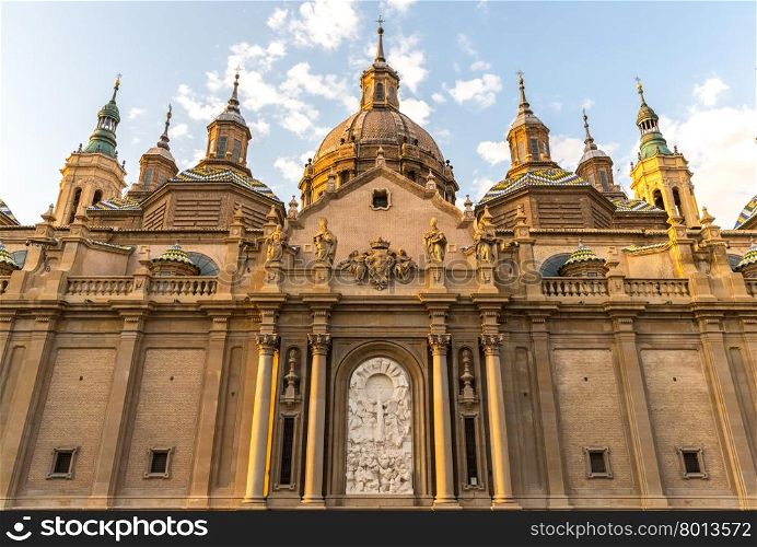 Our Lady of the Pillar Basilica Zaragoza, Spain