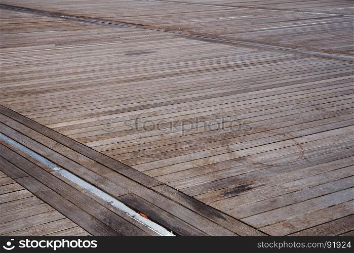 outdoor brown wood floor