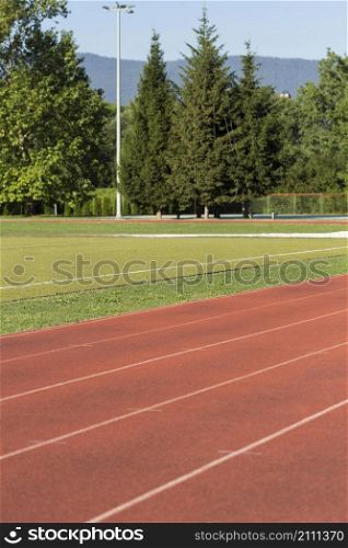 outdoor runing track