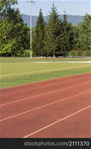 outdoor runing track