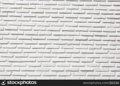 Outdoor white brick wall texture, stock photo