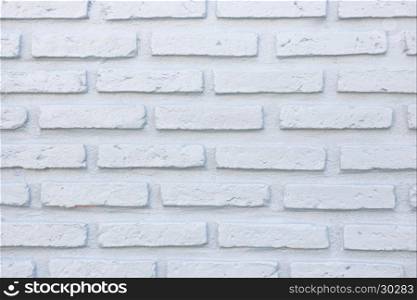 Outdoor white brick wall texture, stock photo
