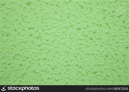 Outer green wall painting for use wallpaper