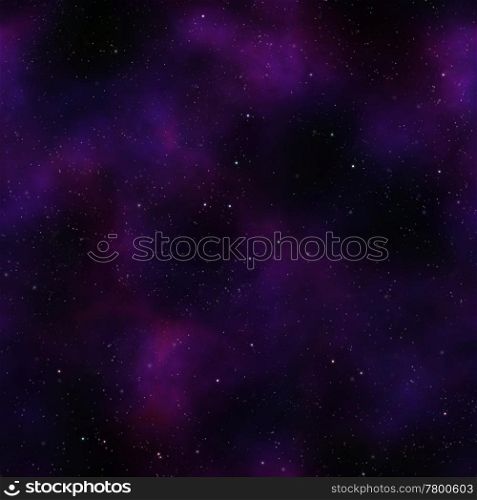 outer space. large background image of outer space with purple clouds nebula and shining stars