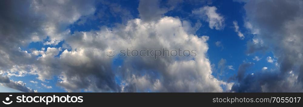 Overcast Skyscape Cloudy Panorama Background