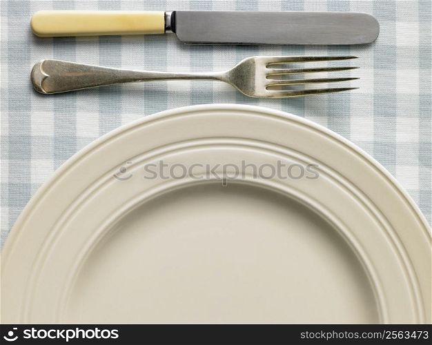Overhead View Of Place Setting